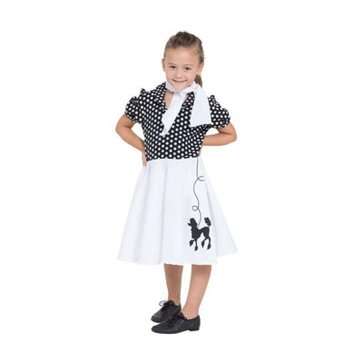 Poodle Dress Black White Large Bristol Novelty _1