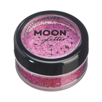 Moon Glitter Holographic Glitter Shakers Pink Smiffys _1