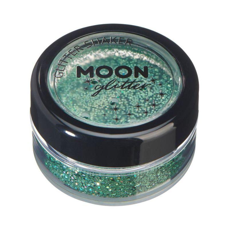 Moon Glitter Holographic Glitter Shakers Green Smiffys _1