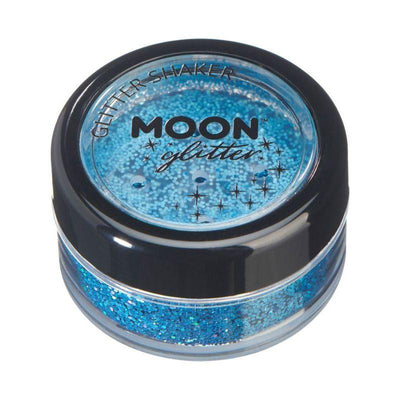 Moon Glitter Holographic Glitter Shakers Blue Smiffys _1