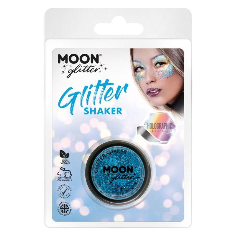 Moon Glitter Holographic Glitter Shakers Blue Smiffys _1