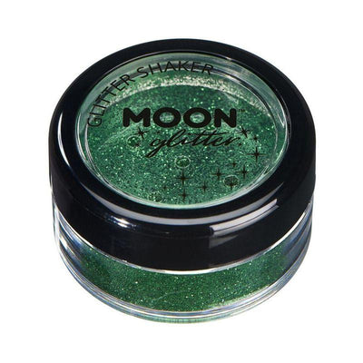 Moon Glitter Classic Fine Glitter Shakers Green Smiffys _1