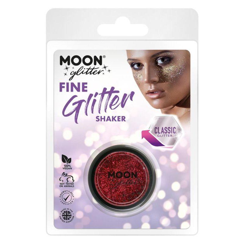 Moon Glitter Classic Fine Glitter Shakers Red Smiffys _1