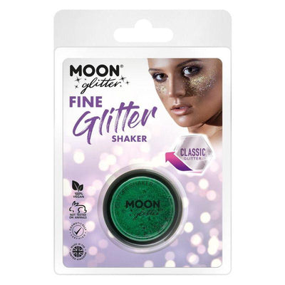 Moon Glitter Classic Fine Glitter Shakers Green Smiffys _1