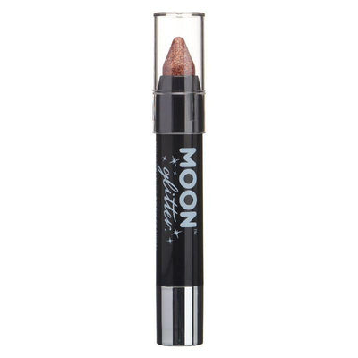 Moon Glitter Holographic Body Crayons Rose Gold Smiffys _1