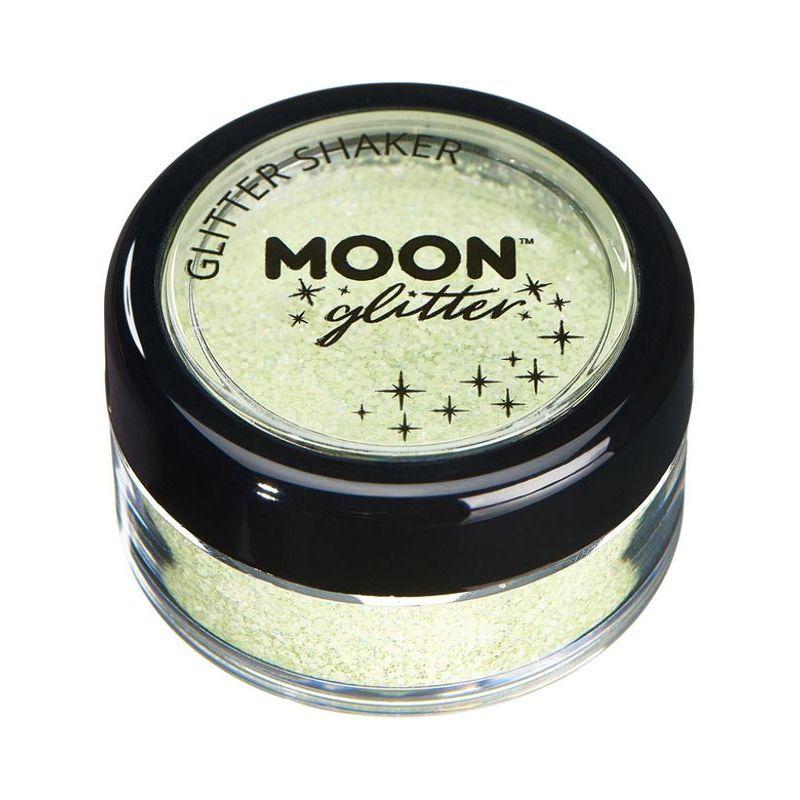 Moon Glitter Pastel Glitter Shakers Mint Smiffys _1