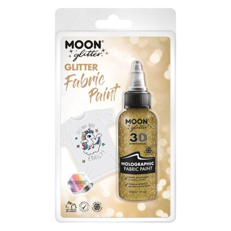 Moon Glitter Holographic Glitter Fabric Paint Gol Smiffys _1