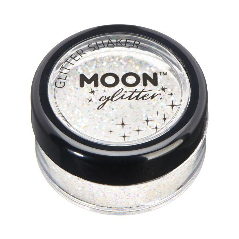 Moon Glitter Iridescent Glitter Shakers White Smiffys _1