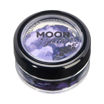 Moon Glitter Classic Chunky Glitter Lilac Smiffys _1