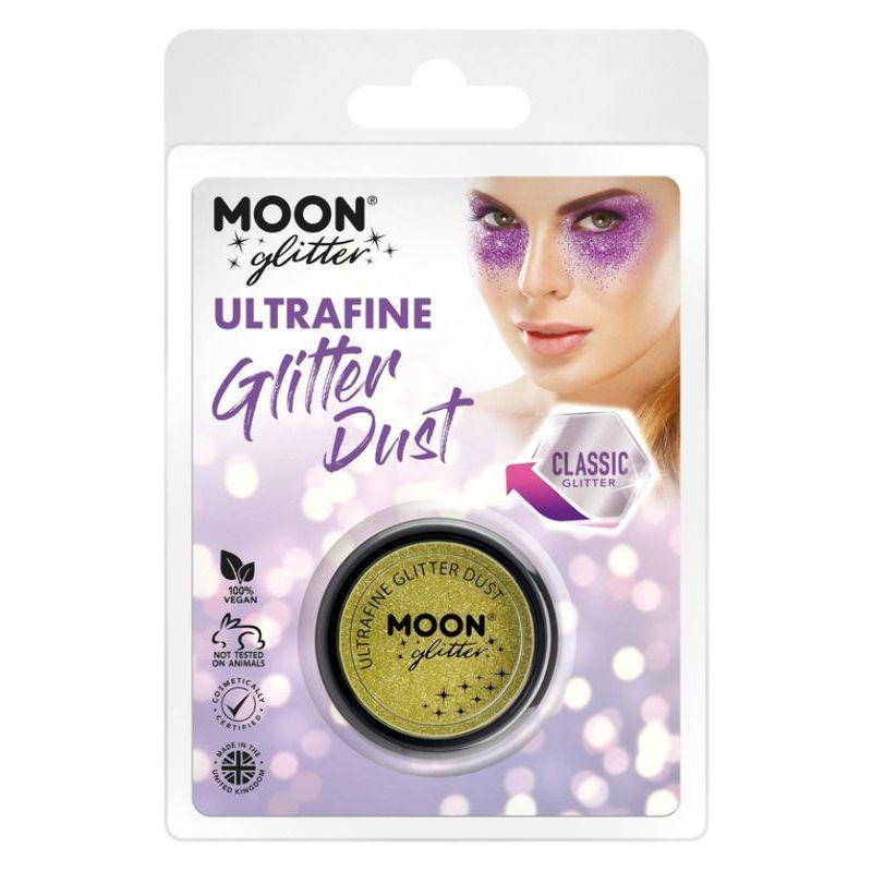 Moon Glitter Classic Ultrafine Glitter Dust Gold Smiffys _1