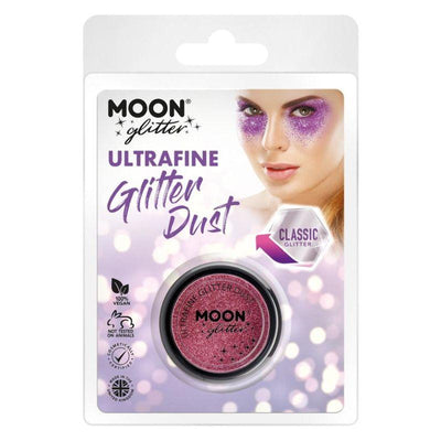 Moon Glitter Classic Ultrafine Glitter Dust Pink Smiffys _1