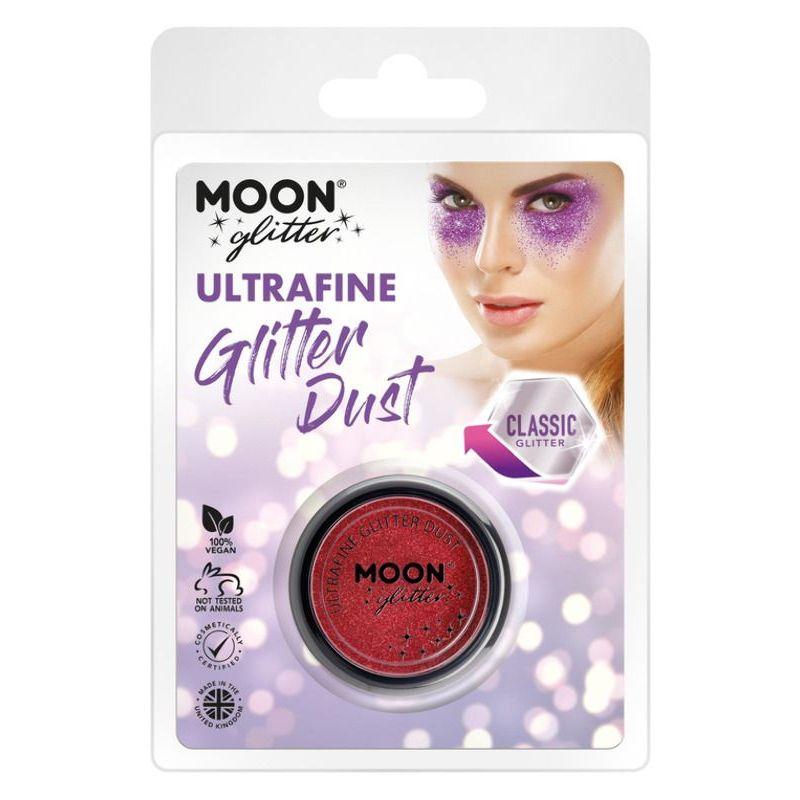 Moon Glitter Classic Ultrafine Glitter Dust Red Smiffys _1