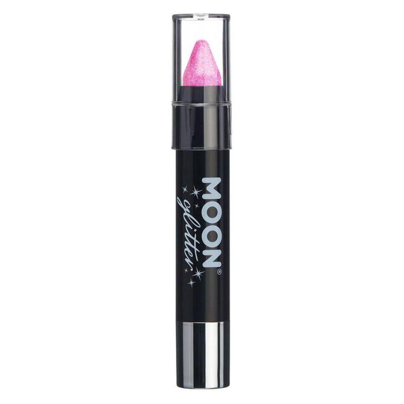 Moon Glitter Iridescent Body Crayons Pink Smiffys _1