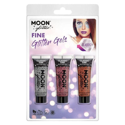 Moon Glitter Classic Fine Glitter Gel Smiffys _1