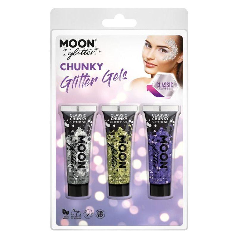 Moon Glitter Classic Chunky Glitter Gel Smiffys _1