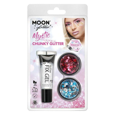 Moon Glitter Mystic Chunky Glitter Mixed Colours Smiffys _1