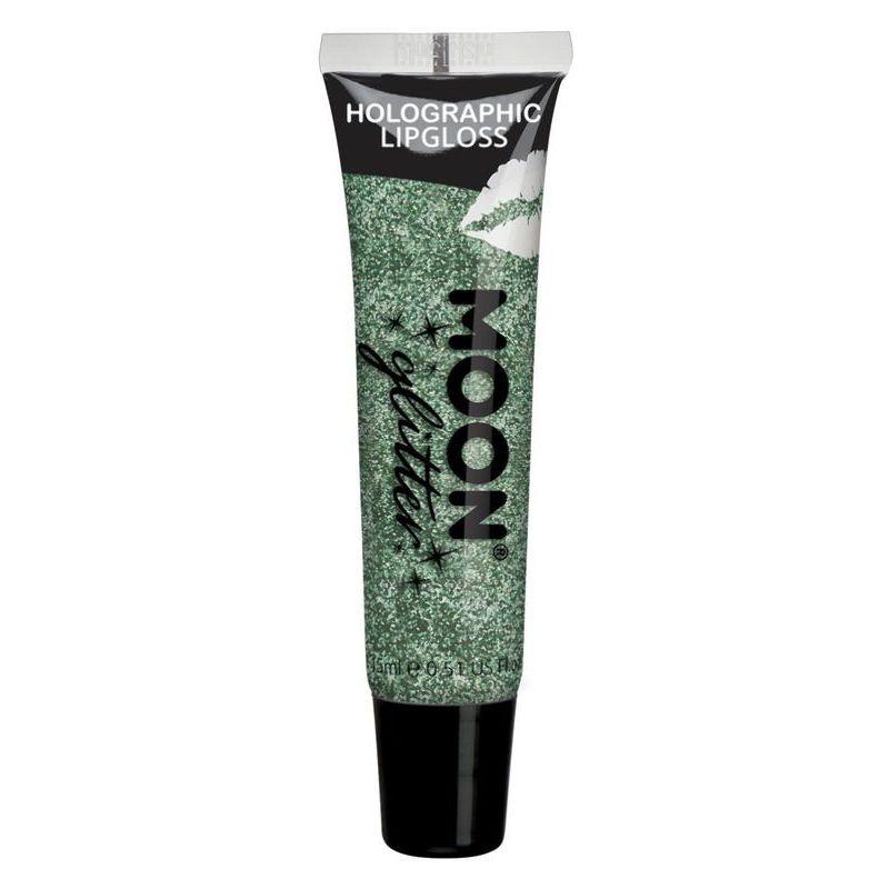 Moon Glitter Holographic Glitter Lipgloss Green Smiffys _1