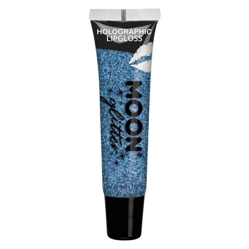 Moon Glitter Holographic Glitter Lipgloss Blue Smiffys _1