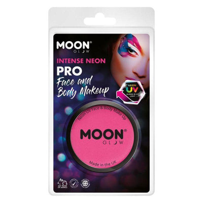Moon Glow Pro Intense Neon UV Cake Pot Hot Pink Smiffys _1