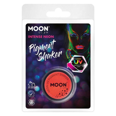 Moon Glow Intense Neon UV Pigment Shakers Red Smiffys _1