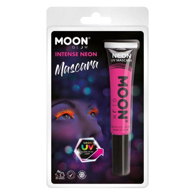 Moon Glow Intense Neon UV Mascara Hot Pink Smiffys _1