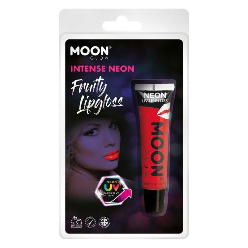 Moon Glow Intense Neon UV Fruity Lipgloss Red Smiffys _1