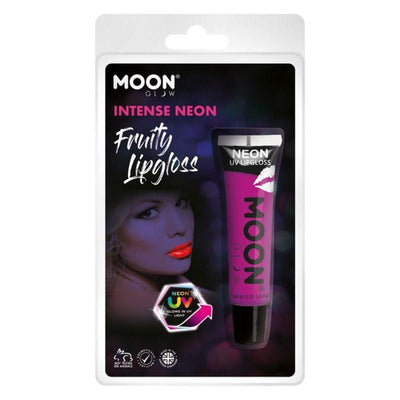 Moon Glow Intense Neon UV Fruity Lipgloss Purple Smiffys _1