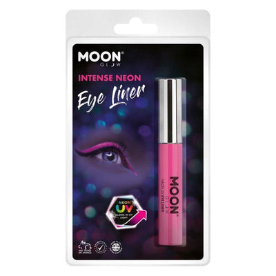 Moon Glow Intense Neon UV Eye Liner Hot Pink Smiffys _1