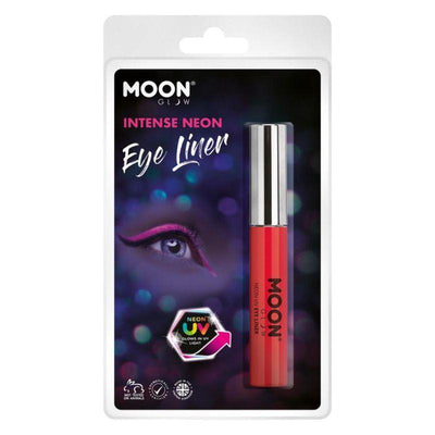 Moon Glow Intense Neon UV Eye Liner Red Smiffys _1