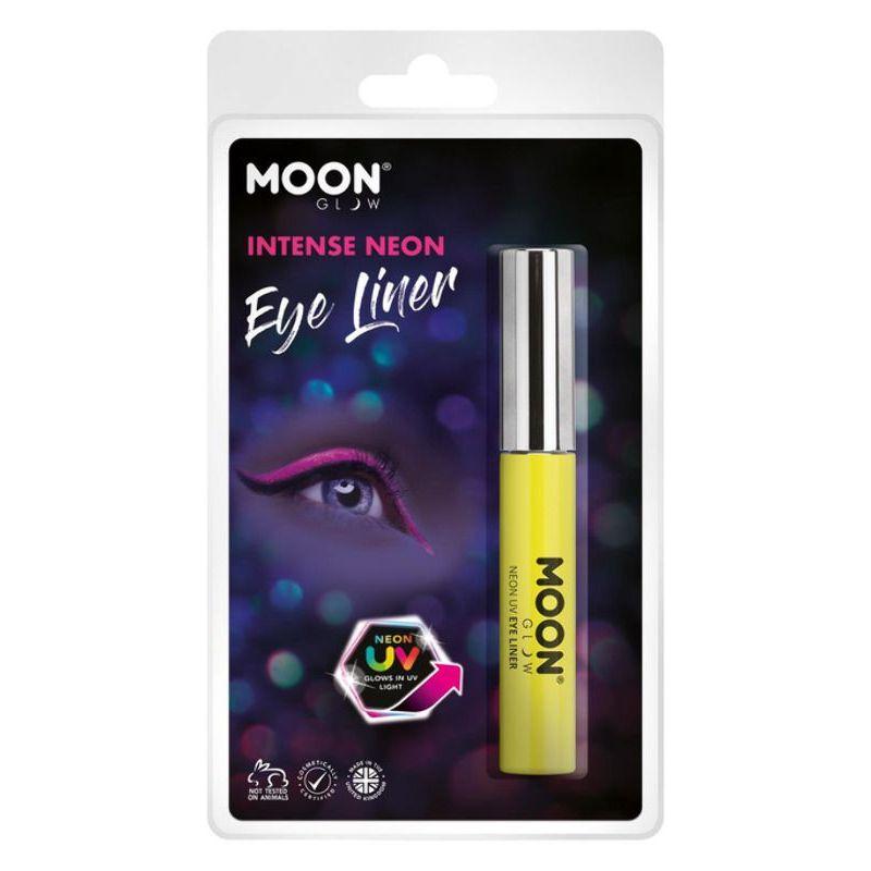 Moon Glow Intense Neon UV Eye Liner Yellow Smiffys _1