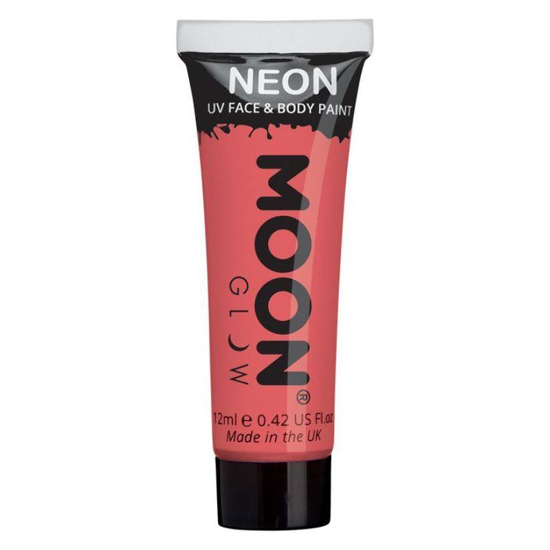 Moon Glow Pastel Neon UV Face Paint Pastel Coral Smiffys _1