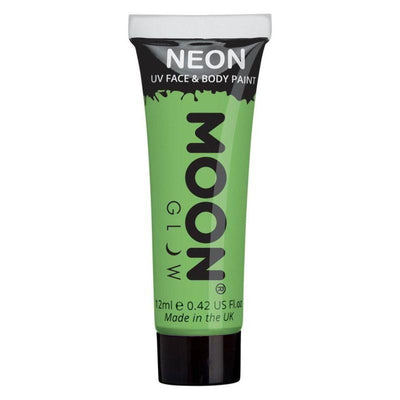 Moon Glow Pastel Neon UV Face Paint Pastel Green Smiffys _1