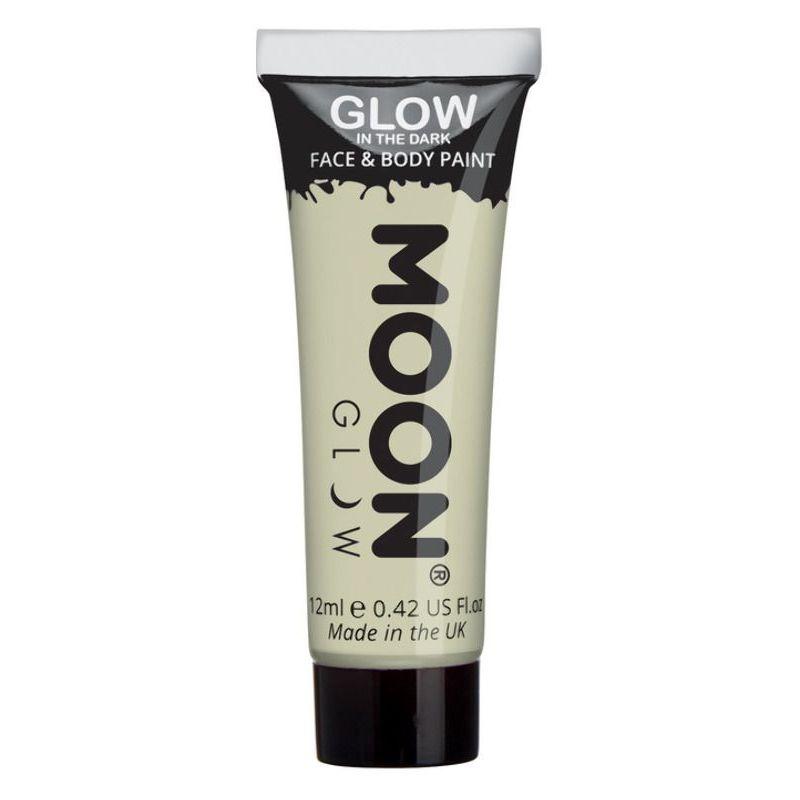 Moon Glow Glow in the Dark Face Paint Clear Smiffys _1