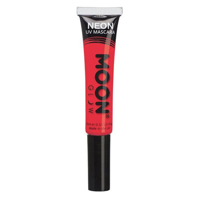 Moon Glow Intense Neon UV Mascara Red Smiffys _1