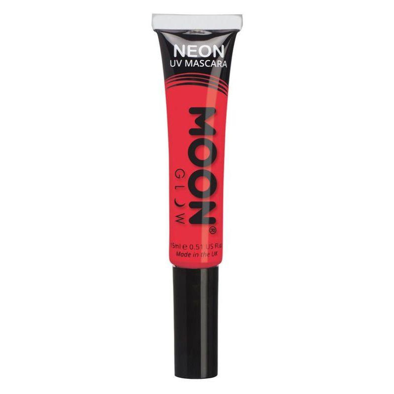 Moon Glow Intense Neon UV Mascara Red Smiffys _1