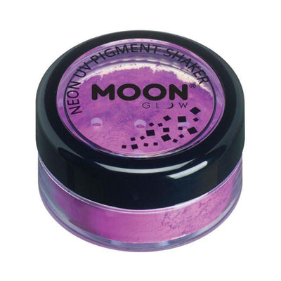 Moon Glow Intense Neon UV Pigment Shakers Purple Smiffys _1