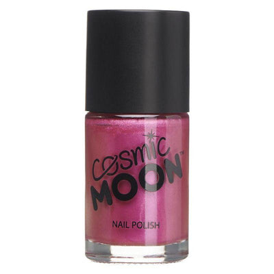 Cosmic Moon Metallic Nail Polish Pink Smiffys _1