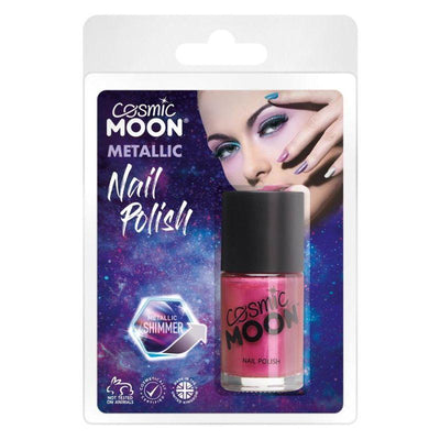 Cosmic Moon Metallic Nail Polish Pink Smiffys _1