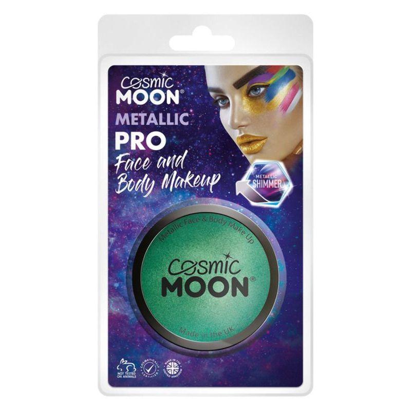 Cosmic Moon Metallic Pro Face Paint Cake Pots Gre Smiffys _1