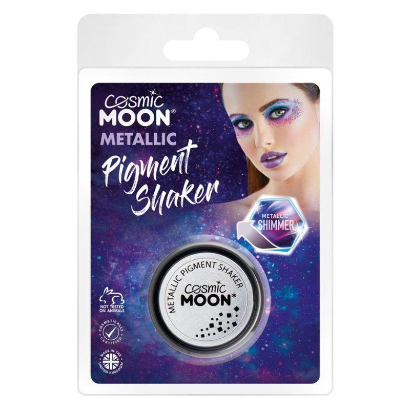 Cosmic Moon Metallic Pigment Shaker Silver Smiffys _1