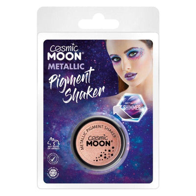 Cosmic Moon Metallic Pigment Shaker Rose Gold Smiffys _1