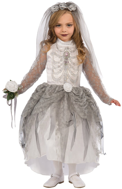 Skeleton Bride M Childrens Costumes Female Medium Bristol Novelty _1