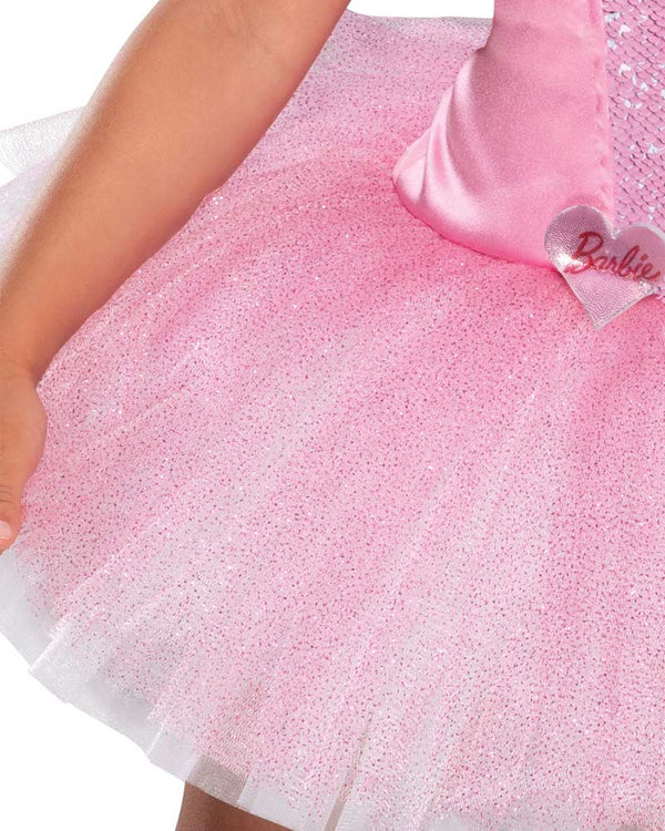 Barbie Ballerina Girls Pink Costume Dress