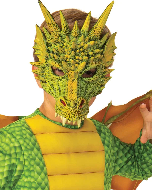 Dragon Green Child Costume 2 MAD Fancy Dress